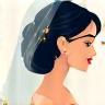 Icon for bridal hair